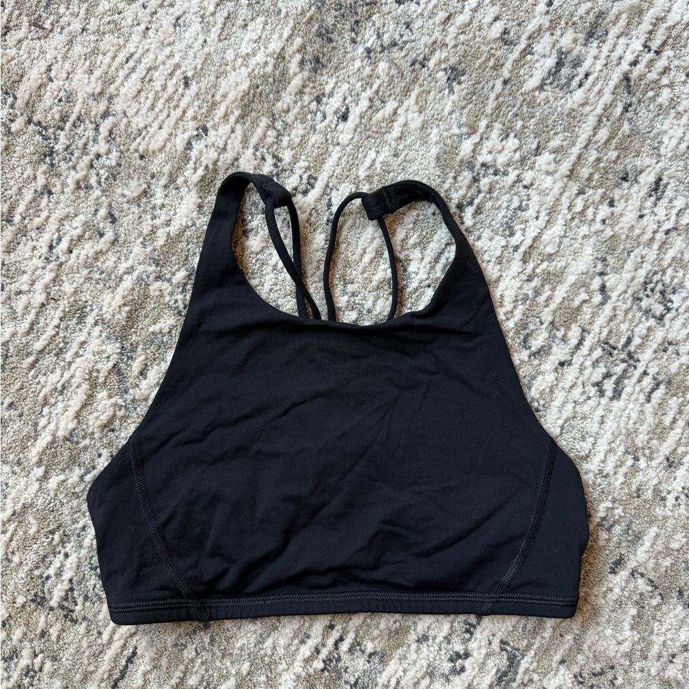 Lululemon Black Sports Bra - High neck